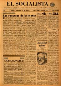 El Socialista (Argel). Núm. 72, 20 de julio de 1946 | Biblioteca Virtual Miguel de Cervantes