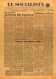 El Socialista (Argel). Núm. 76, 17 de agosto de 1946 | Biblioteca Virtual Miguel de Cervantes