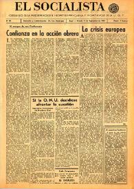 El Socialista (Argel). Núm. 80, 14 de septiembre de 1946 | Biblioteca Virtual Miguel de Cervantes
