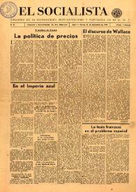 El Socialista (Argel). Núm. 81, 21 de septiembre de 1946 | Biblioteca Virtual Miguel de Cervantes