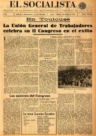 El Socialista (Argel). Núm. 82, 5 de octubre de 1946 | Biblioteca Virtual Miguel de Cervantes