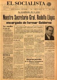 El Socialista (Argel). Núm. 98, 8 de febrero de 1947 | Biblioteca Virtual Miguel de Cervantes