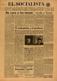 El Socialista (Argel). Núm. 104, 22 de marzo de 1947 | Biblioteca Virtual Miguel de Cervantes