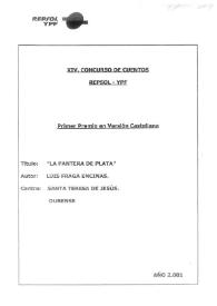 La pantera de plata | Biblioteca Virtual Miguel de Cervantes
