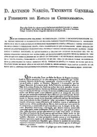 Más información sobre Declaración de independencia de Cundinamarca, 16 de julio de 1813