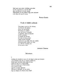 Nada te habría salvado / Antonio Cisneros | Biblioteca Virtual Miguel de Cervantes