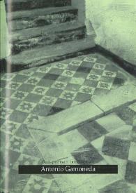 Dos poemas inéditos / Antonio Gamoneda | Biblioteca Virtual Miguel de Cervantes