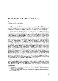 La problemàtica mudèjar en Alcoi / por Ricard Bañó Artimaña | Biblioteca Virtual Miguel de Cervantes