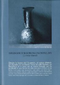 Esplendor de Barcelona en otoño, 1972 / J.J. Armas Marcelo | Biblioteca Virtual Miguel de Cervantes