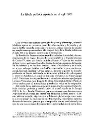 La fábula política española en el siglo XIX / Salvador García Castañeda | Biblioteca Virtual Miguel de Cervantes