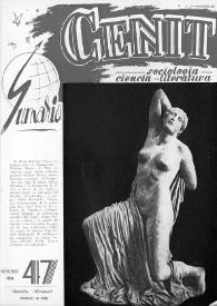Cenit : Revista de Sociología, Ciencia y Literatura. Año IV, núm. 47, noviembre 1954 | Biblioteca Virtual Miguel de Cervantes