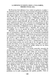 La muerte le sienta bien a Villalobos. Premio Nadal 1954 / Mariano Tudela | Biblioteca Virtual Miguel de Cervantes