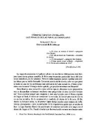 Cómo se termina un relato: Los finales de las "Novelas Ejemplares" / Eeward C. Riley | Biblioteca Virtual Miguel de Cervantes