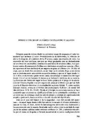 Dibujo y color en la "Fábula de Polifemo y Galatea" / Enrica Cancelliere | Biblioteca Virtual Miguel de Cervantes