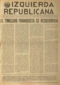 Izquierda Republicana. Año XVI, núm. 94, enero-febrero-marzo de 1955 | Biblioteca Virtual Miguel de Cervantes