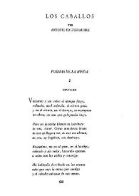 Los caballos / Antonio de Zubiaurre | Biblioteca Virtual Miguel de Cervantes