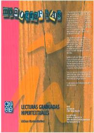 Lecturas graduadas hipertextuales / Bárbara Moreno Martínez | Biblioteca Virtual Miguel de Cervantes