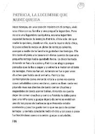 Patricia, la legumbre que nadie quería / Amanda García Sánchez | Biblioteca Virtual Miguel de Cervantes
