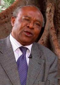 Entrevista a Donato Ndongo (Niefang, Guinea Ecuatorial 1950) / Donato Ndongo ; Lucía Benítez Eyzaguirre | Biblioteca Virtual Miguel de Cervantes