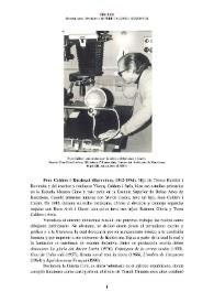 Pere Calders i Rossinyol (Barcelona, 1912-1994) [Semblanza] / Marcela Lucci
 | Biblioteca Virtual Miguel de Cervantes