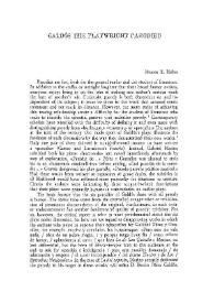 Galdós the playwright parodied / Monroe Z. Hafter | Biblioteca Virtual Miguel de Cervantes