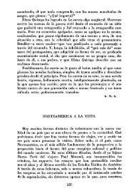 Norteamérica a la vista / Enrique Sordo | Biblioteca Virtual Miguel de Cervantes