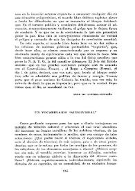 Un vocabulario "audiovisual" / Manuel Orgaz | Biblioteca Virtual Miguel de Cervantes