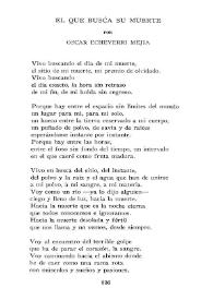 El que busca su muerte / Óscar Echeverri Mejía | Biblioteca Virtual Miguel de Cervantes