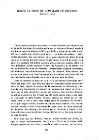 Sobre el tema de don Juan en Antonio Machado / Carlos Feal Deibe | Biblioteca Virtual Miguel de Cervantes