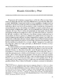 Ricardo Güiraldes: su proceso espiritual / Sarah M. Parkinson | Biblioteca Virtual Miguel de Cervantes