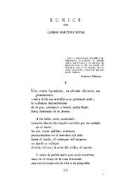 Eunice / por Carlos Martínez Rivas | Biblioteca Virtual Miguel de Cervantes