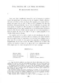 Una escena de "La vida es sueño": su organización dramática / Jorge Urrutia | Biblioteca Virtual Miguel de Cervantes