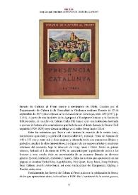 Serveis de Cultura al Front (enero a noviembre de 1938) [Semblanza] / Josep Mengual | Biblioteca Virtual Miguel de Cervantes