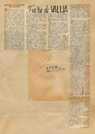Apostillas al discurso de Albacete / El Valijero | Biblioteca Virtual Miguel de Cervantes