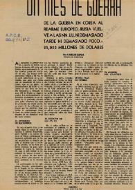 Un mes de guerra / por Carlos Esplá | Biblioteca Virtual Miguel de Cervantes