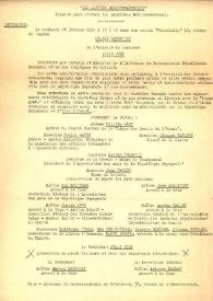 "Les amities mediterraneennes". Ciclo de conferencias organizadas por Julio Just en París | Biblioteca Virtual Miguel de Cervantes