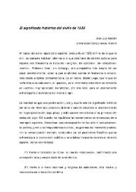 El significado histórico del exilio de 1939 / José Luis Abellán | Biblioteca Virtual Miguel de Cervantes