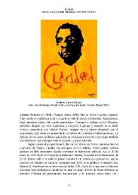 Antonio Zamora (¿1896? - Buenos Aires, 1976) [Semblanza] | Biblioteca Virtual Miguel de Cervantes