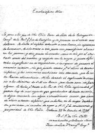 Memorial del ex jesuita Juan de Leste, que fue coadjutor de la Provincia de Castilla, residente en Bolonia, donde describe su penosa situación y la de su familia para solicitar un socorro extraordinario. 22 de octubre de 1796 [Transcripción] | Biblioteca Virtual Miguel de Cervantes