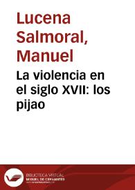 La violencia en el siglo XVII: los pijao | Biblioteca Virtual Miguel de Cervantes