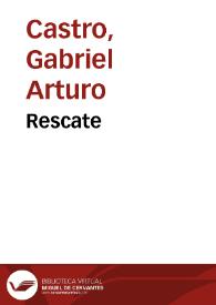 Rescate | Biblioteca Virtual Miguel de Cervantes