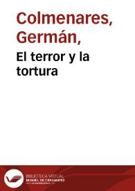 El terror y la tortura | Biblioteca Virtual Miguel de Cervantes