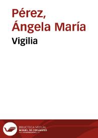 Vigilia | Biblioteca Virtual Miguel de Cervantes