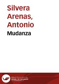 Mudanza | Biblioteca Virtual Miguel de Cervantes