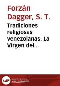 Tradiciones religiosas venezolanas. La Vírgen del Totumito | Biblioteca Virtual Miguel de Cervantes