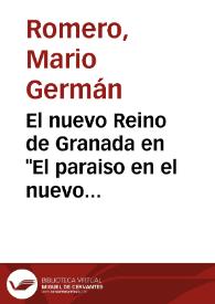 El nuevo Reino de Granada en "El paraiso en el nuevo mundo" , de Antonio de León Pinelo | Biblioteca Virtual Miguel de Cervantes