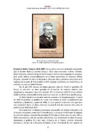 Francisco Ibáñez Delgado (1826-1899) [Semblanza] / Melanie Pastor Boza  | Biblioteca Virtual Miguel de Cervantes