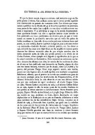 En torno a "El peso de la noche" / José Batlló | Biblioteca Virtual Miguel de Cervantes