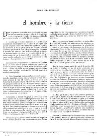 El hombre y la tierra / Pedro Laín Entralgo | Biblioteca Virtual Miguel de Cervantes