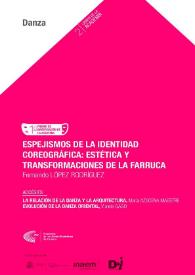 Espejismos de la identidad coreográfica: estéticas y transformaciones de la farruca / Fernando López Rodríguez | Biblioteca Virtual Miguel de Cervantes